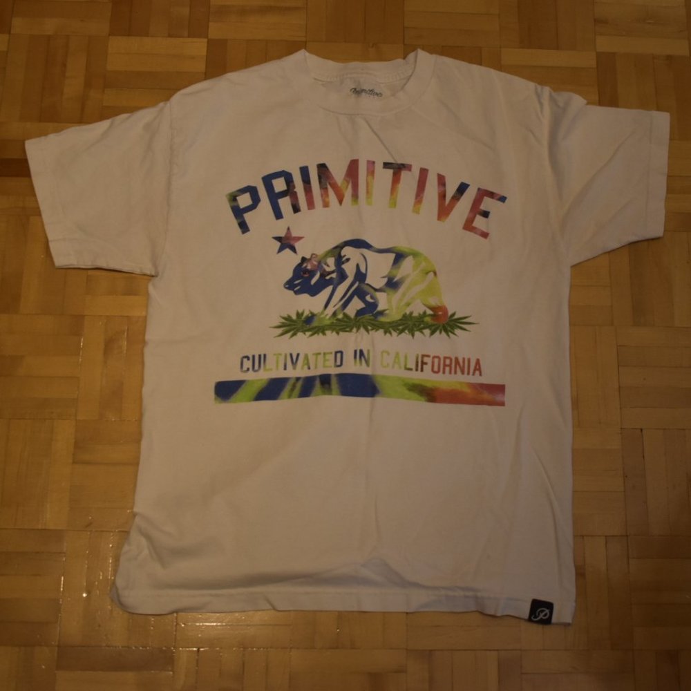Primitive cultivated in California shirt - white